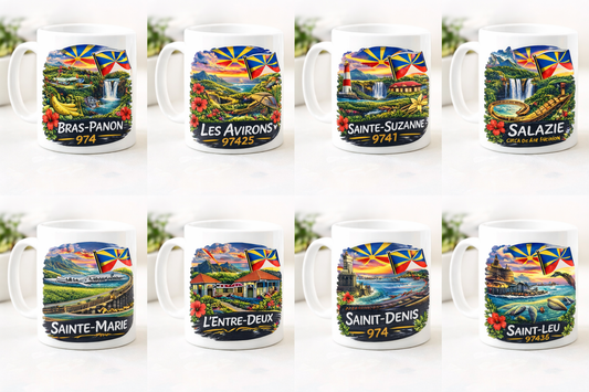 Mug nos communes / La Réunion MS Kréation