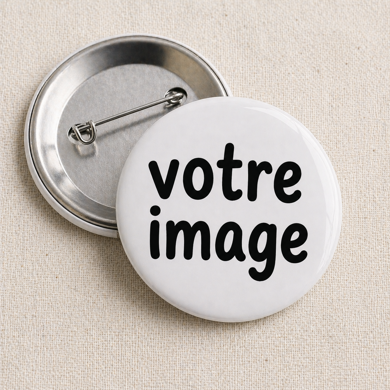 Badge "À PERSONNALISER"