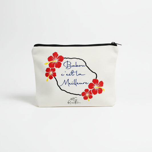 Lot Tote Bag + Trousse assortie à personnaliser MS Kréation