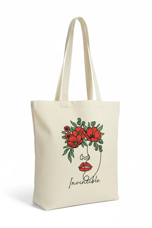 Tote Bag « Invincible » – Collection Femme Forte MS Kréation