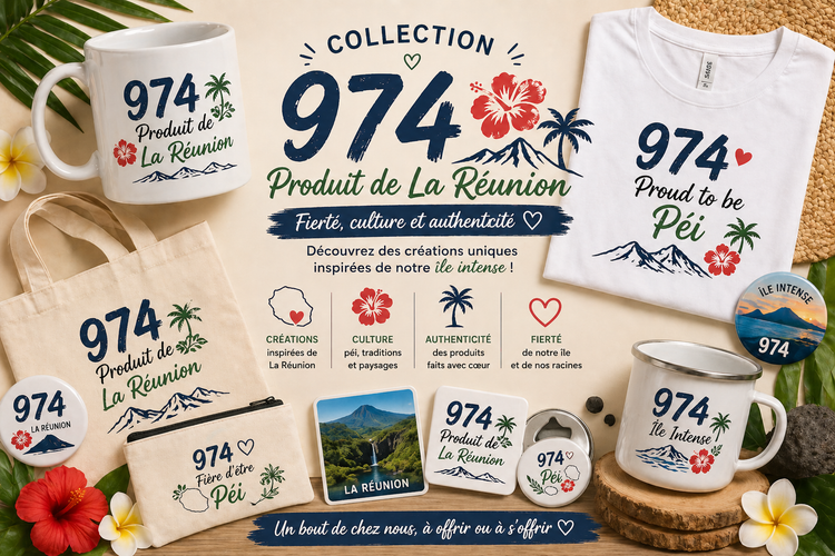 Collection 974 – Produits inspirés de La Réunion
