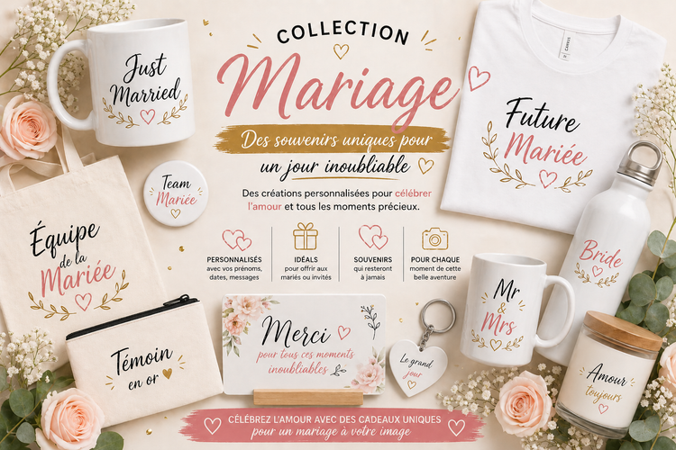 Collection Mariage – Célébrez chaque moment spécial