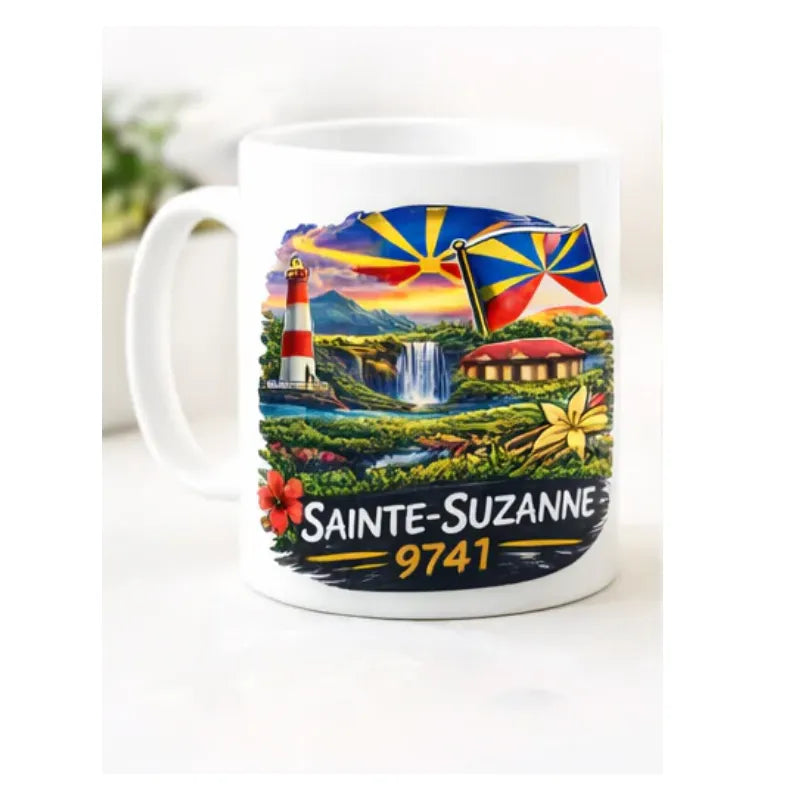 Mug Les Villes de La Réunion