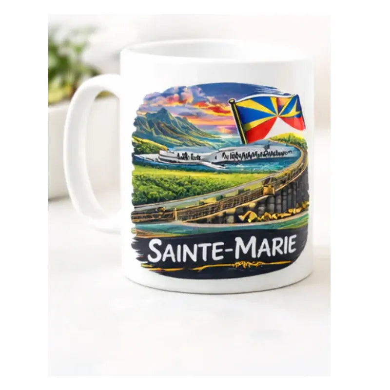 Mug Les Villes de La Réunion