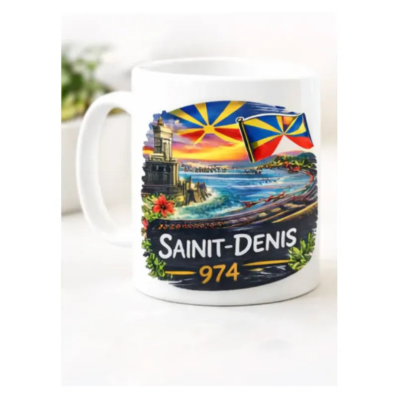 Mug Les Villes de La Réunion