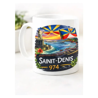 Mug Les Villes de La Réunion