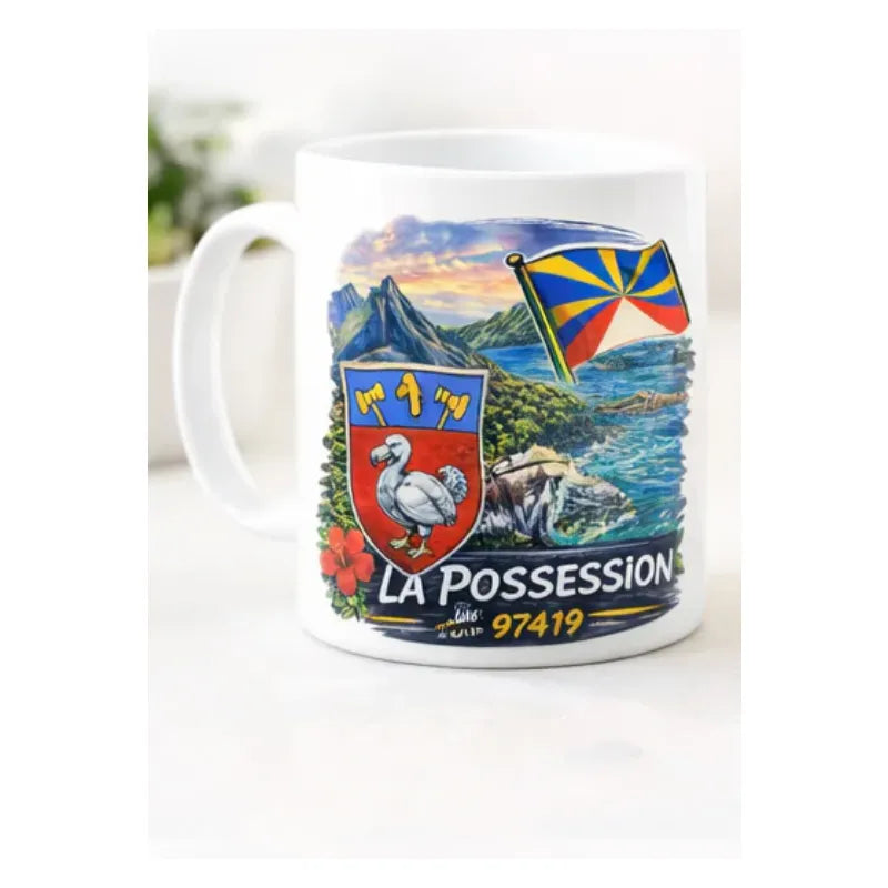 Mug Les Villes de La Réunion