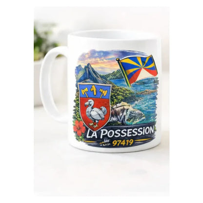 Mug Les Villes de La Réunion