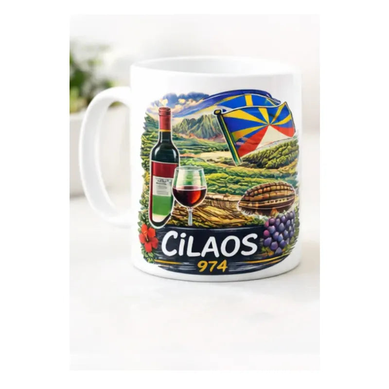 Mug Les Villes de La Réunion