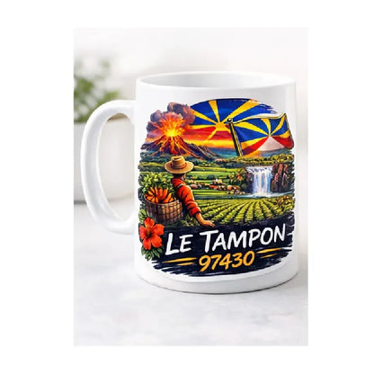 Mug Les Villes de La Réunion