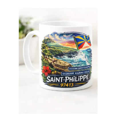 Mug Les Villes de La Réunion