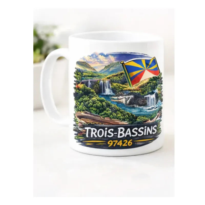Mug Les Villes de La Réunion
