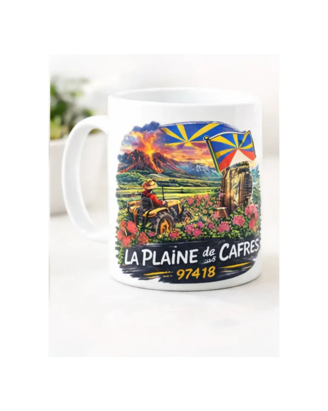 Mug Les Villes de La Réunion