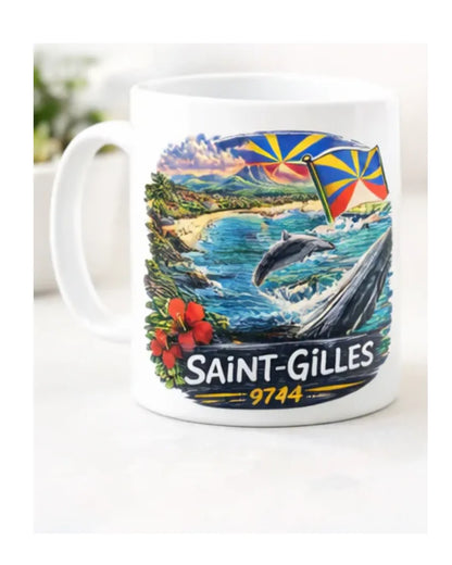Mug Les Villes de La Réunion