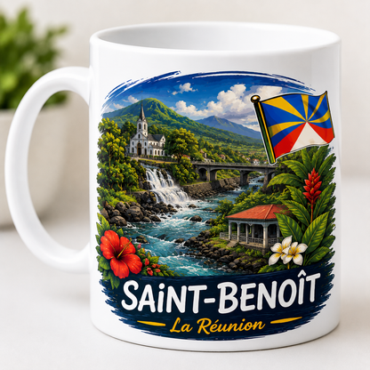 Mug Les Villes de La Réunion