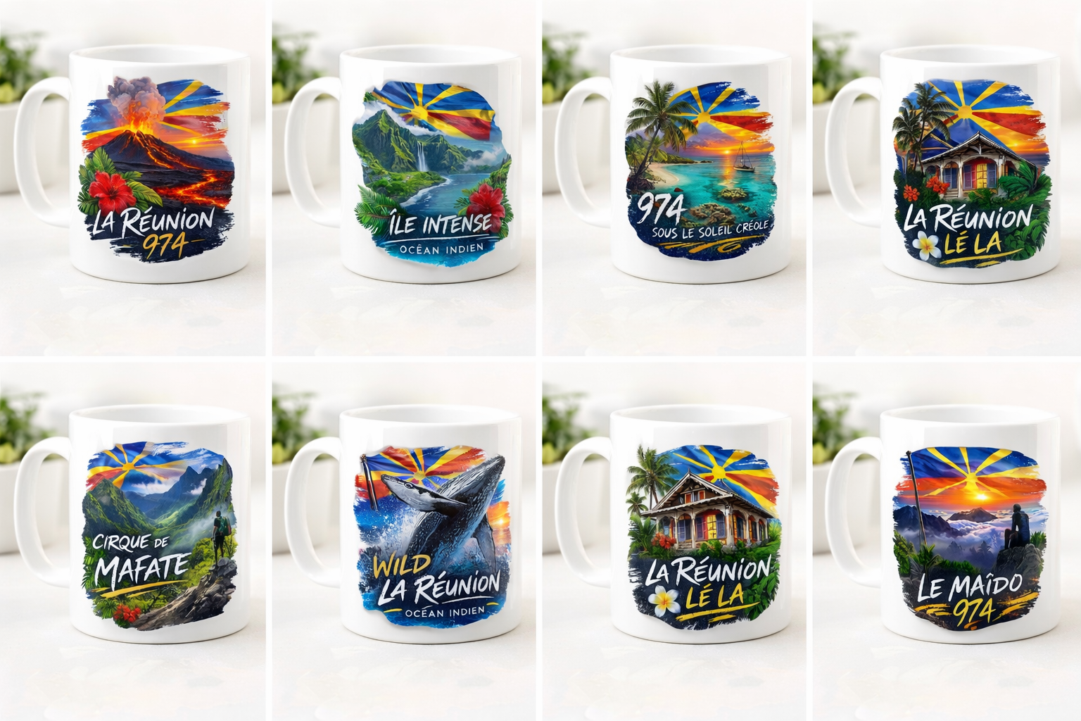 Mug nos communes / La Réunion MS Kréation