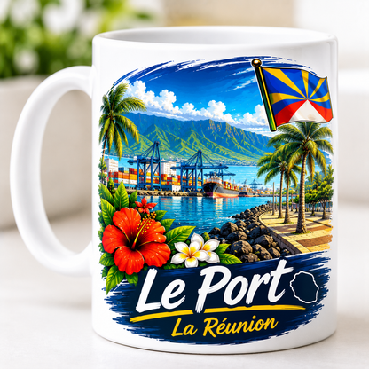 Mug Les Villes de La Réunion