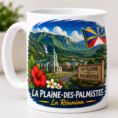 Mug Les Villes de La Réunion