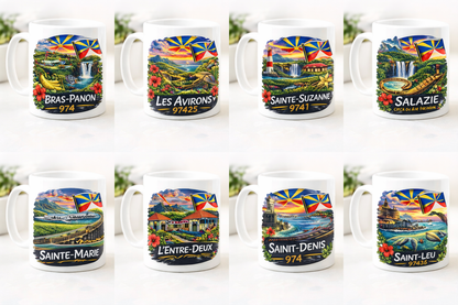 Mug nos communes / La Réunion MS Kréation