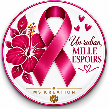 Badge Octobre – Octobre Rose