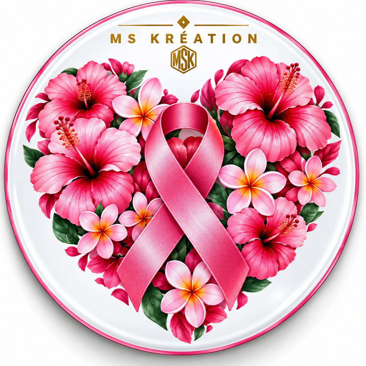 Badge Octobre – Octobre Rose