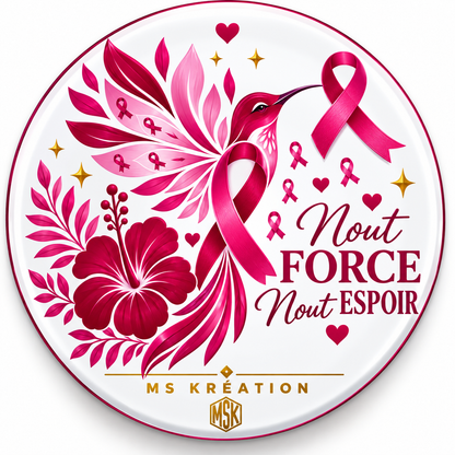 Badge Octobre – Octobre Rose