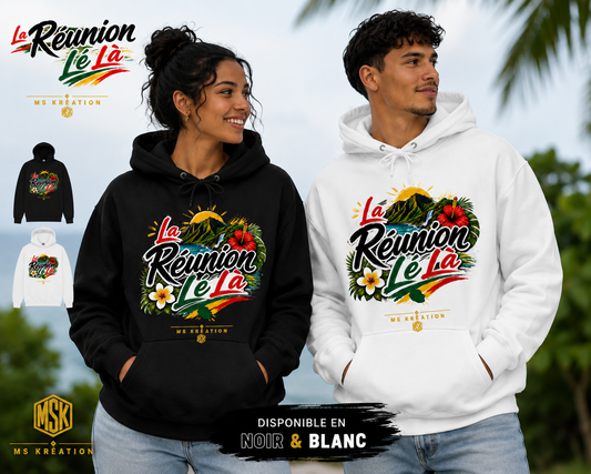 Sweat La Réunion Lé Là – Sweat Réunionnais | MS Kréation
