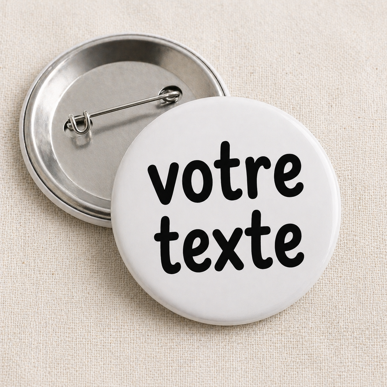 Badge "À PERSONNALISER"