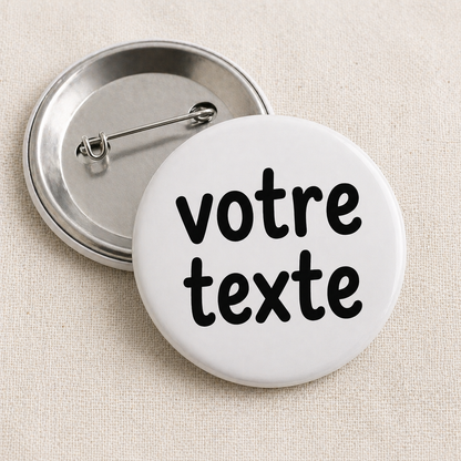 Badge "À PERSONNALISER"