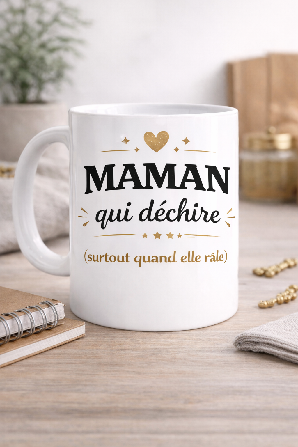 Tasse Fête des Mères Personnalisée – Cadeau Maman Original | MS Kréation