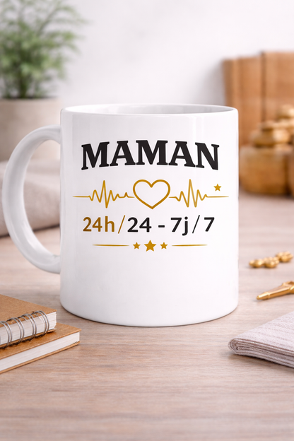 Tasse Fête des Mères Personnalisée – Cadeau Maman Original | MS Kréation