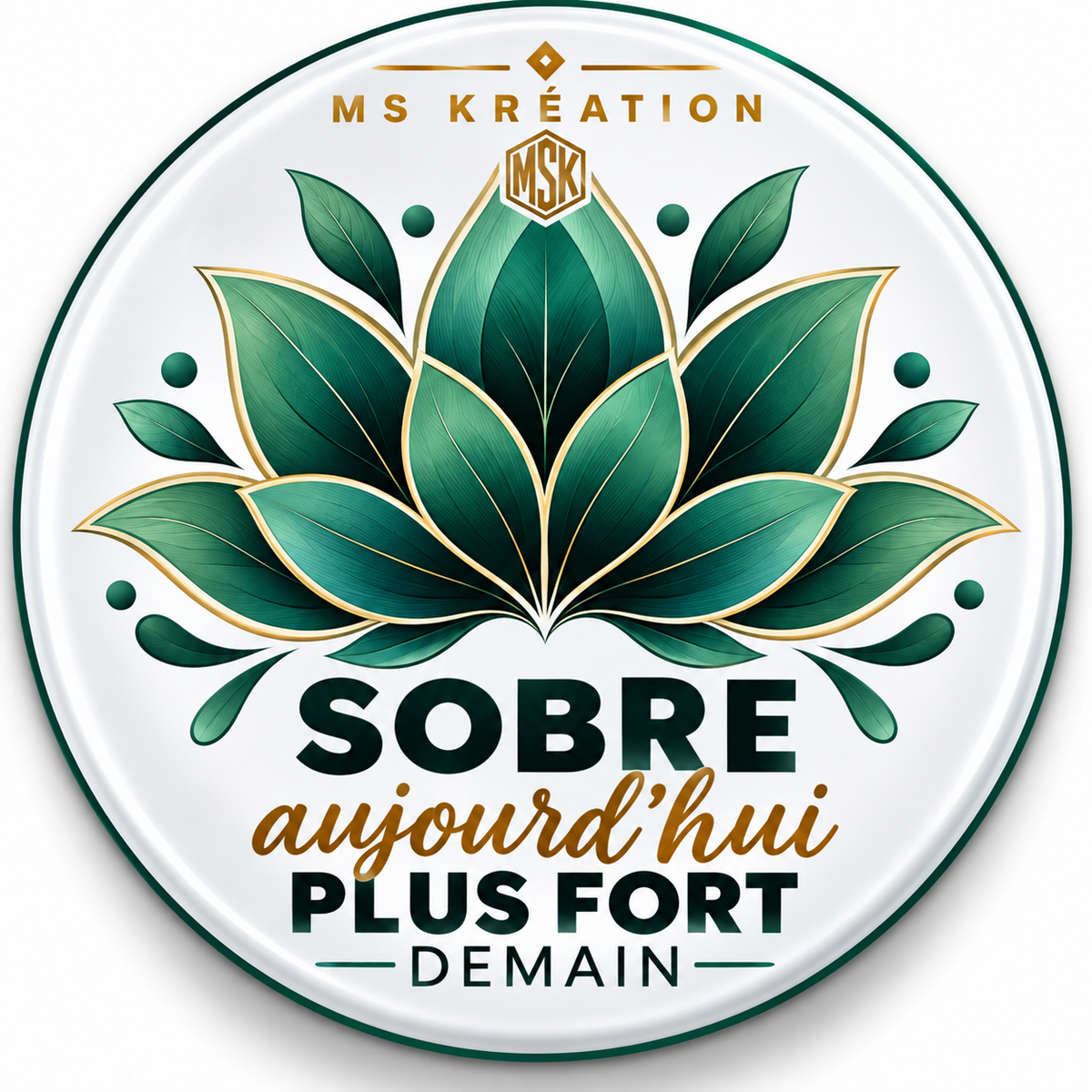 Badge Janvier - Mois sans alcool