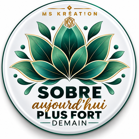 Badge Janvier - Mois sans alcool