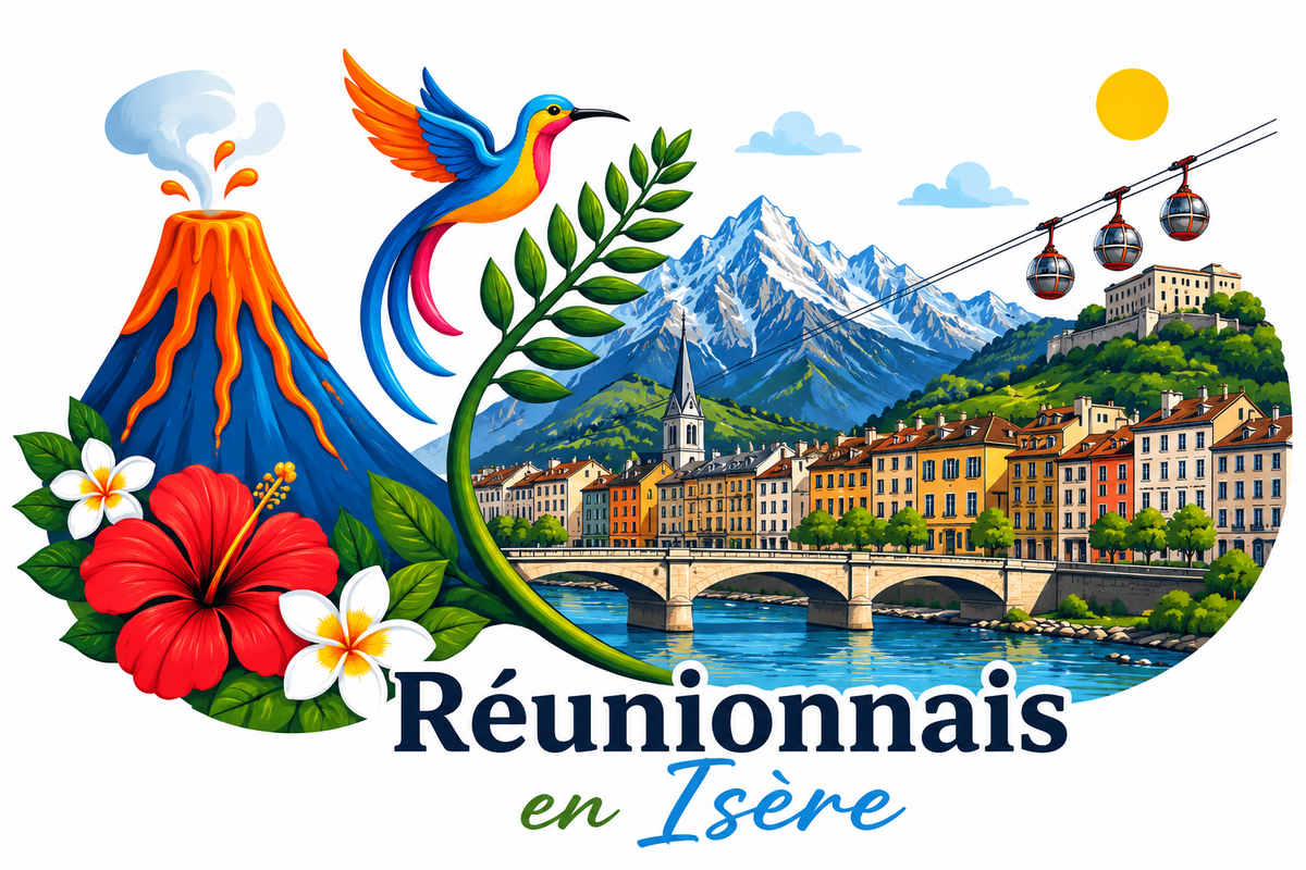 T-shirt enfant "Réunionnais d'ici et d'Ailleurs"
