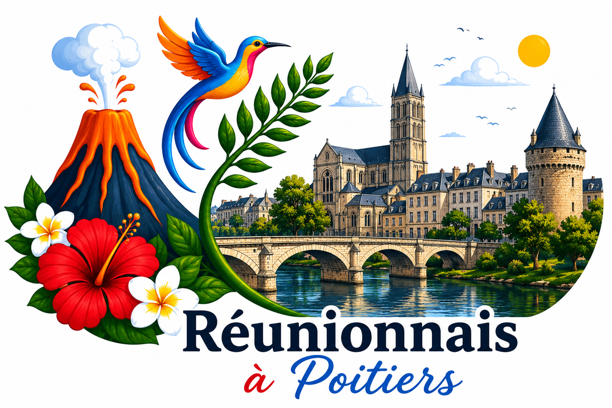 T-shirt enfant "Réunionnais d'ici et d'Ailleurs"