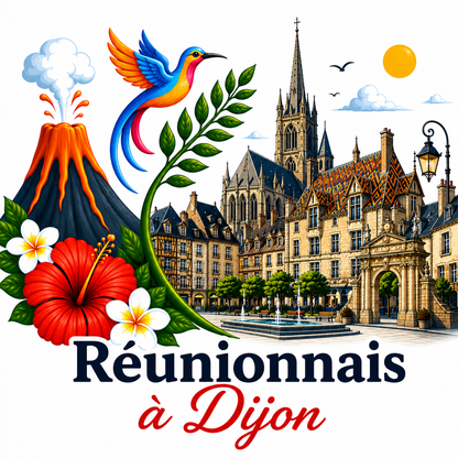 T-shirt enfant "Réunionnais d'ici et d'Ailleurs"