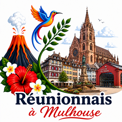 T-shirt enfant "Réunionnais d'ici et d'Ailleurs"