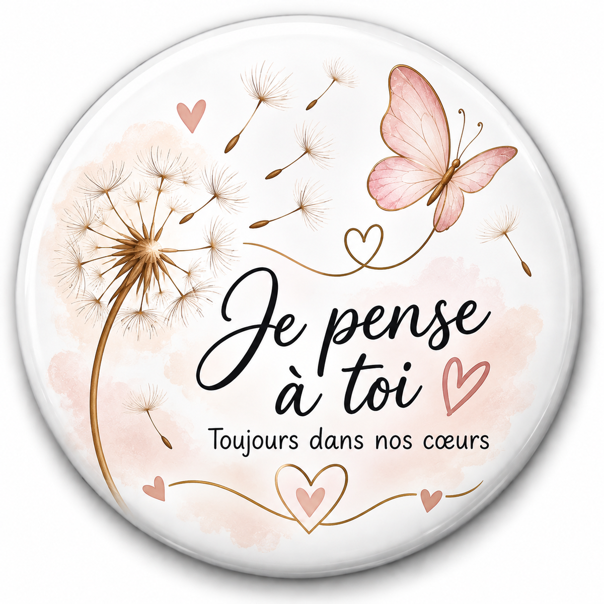 Badge Deuil périnatal & parental – Souvenir et soutien
