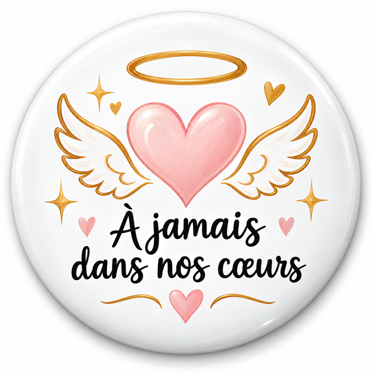 Badge Deuil périnatal & parental – Souvenir et soutien