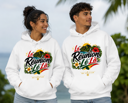 Sweat La Réunion Lé Là – Sweat Réunionnais | MS Kréation