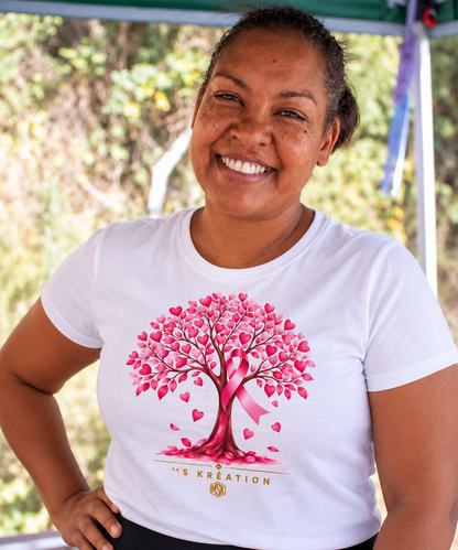T-shirt Octobre Rose – Ruban Rose & Sensibilisation Cancer du Sein