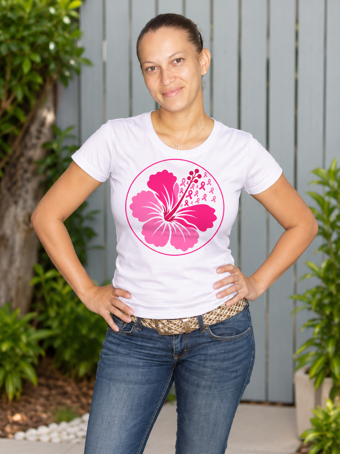 T-shirt Octobre Rose – Ruban Rose & Sensibilisation Cancer du Sein