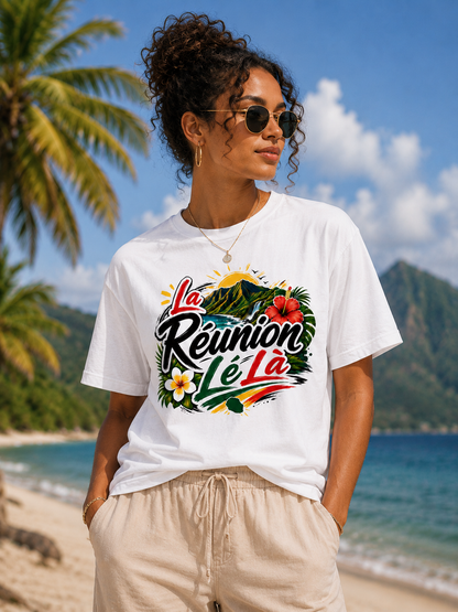 T-shirt La Réunion Lé Là