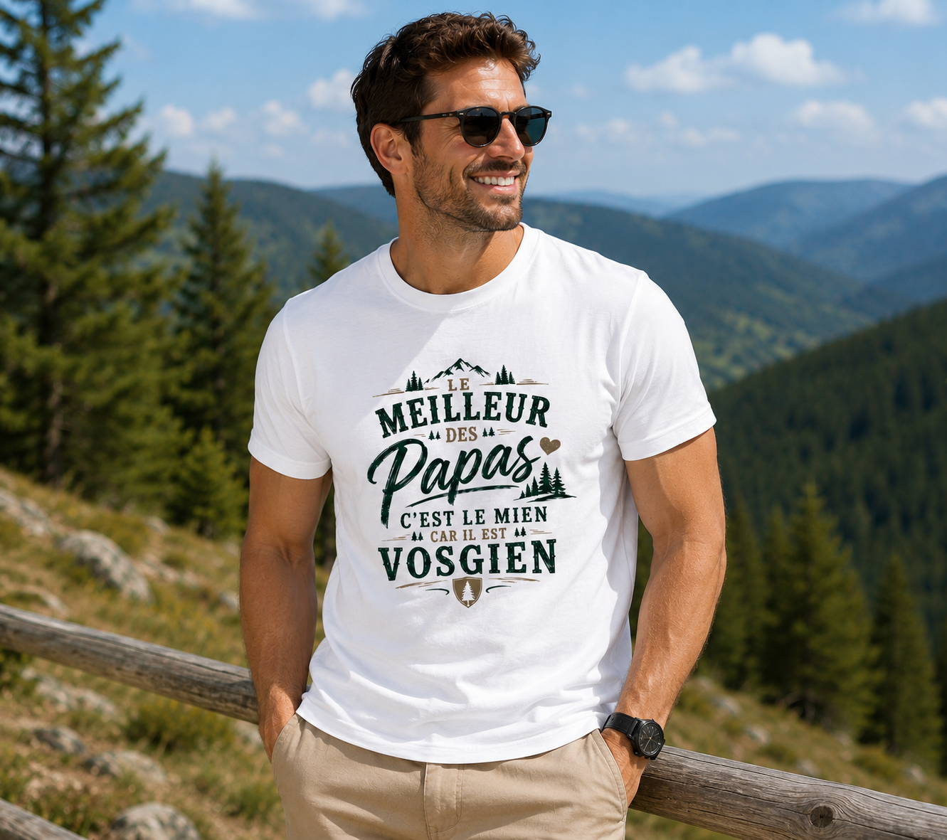 T-shirt Le Meilleur des Papas