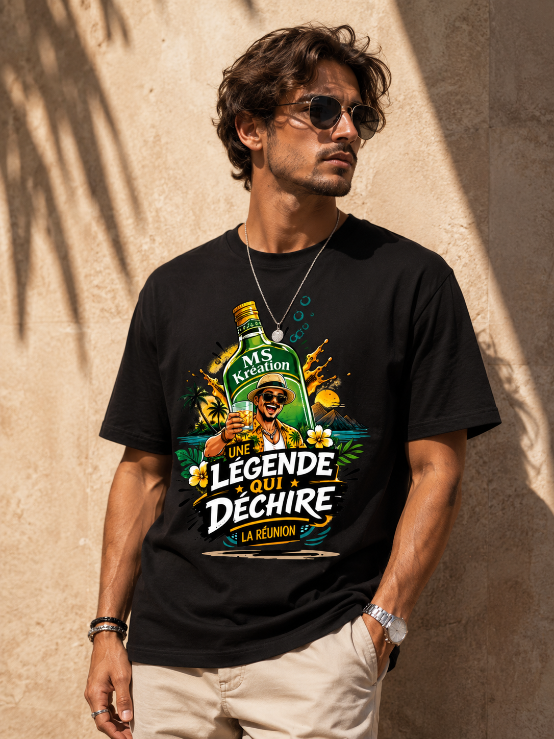 T-shirt Une Légende qui Déchire – Homme