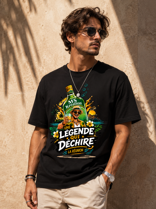 T-shirt Une Légende qui Déchire – Homme