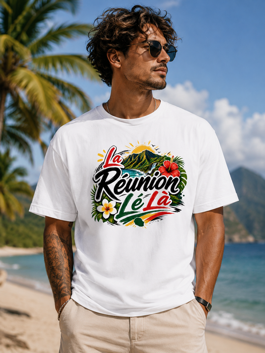 T-shirt La Réunion Lé Là