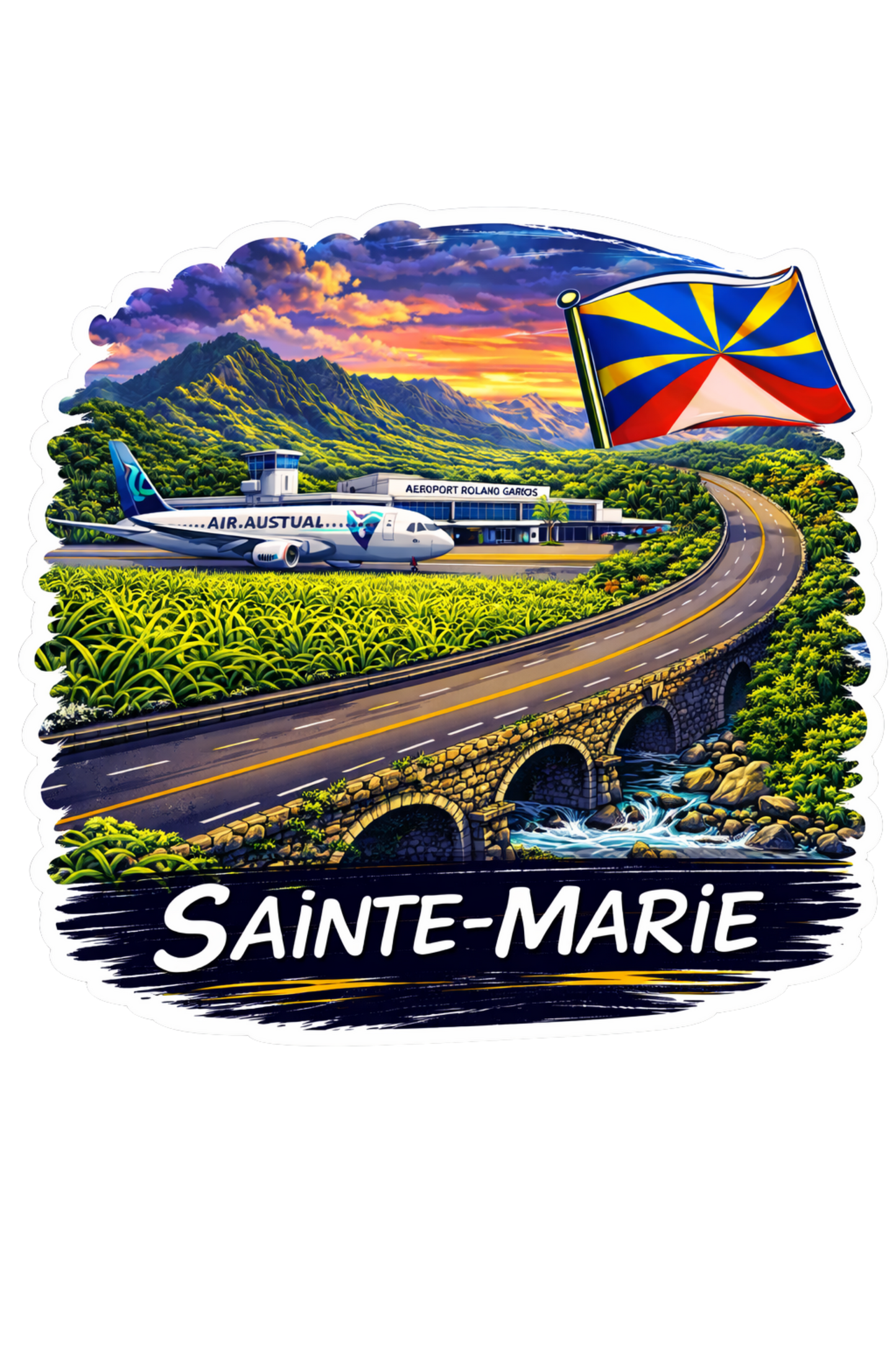 Sticker 974 MS Kréation