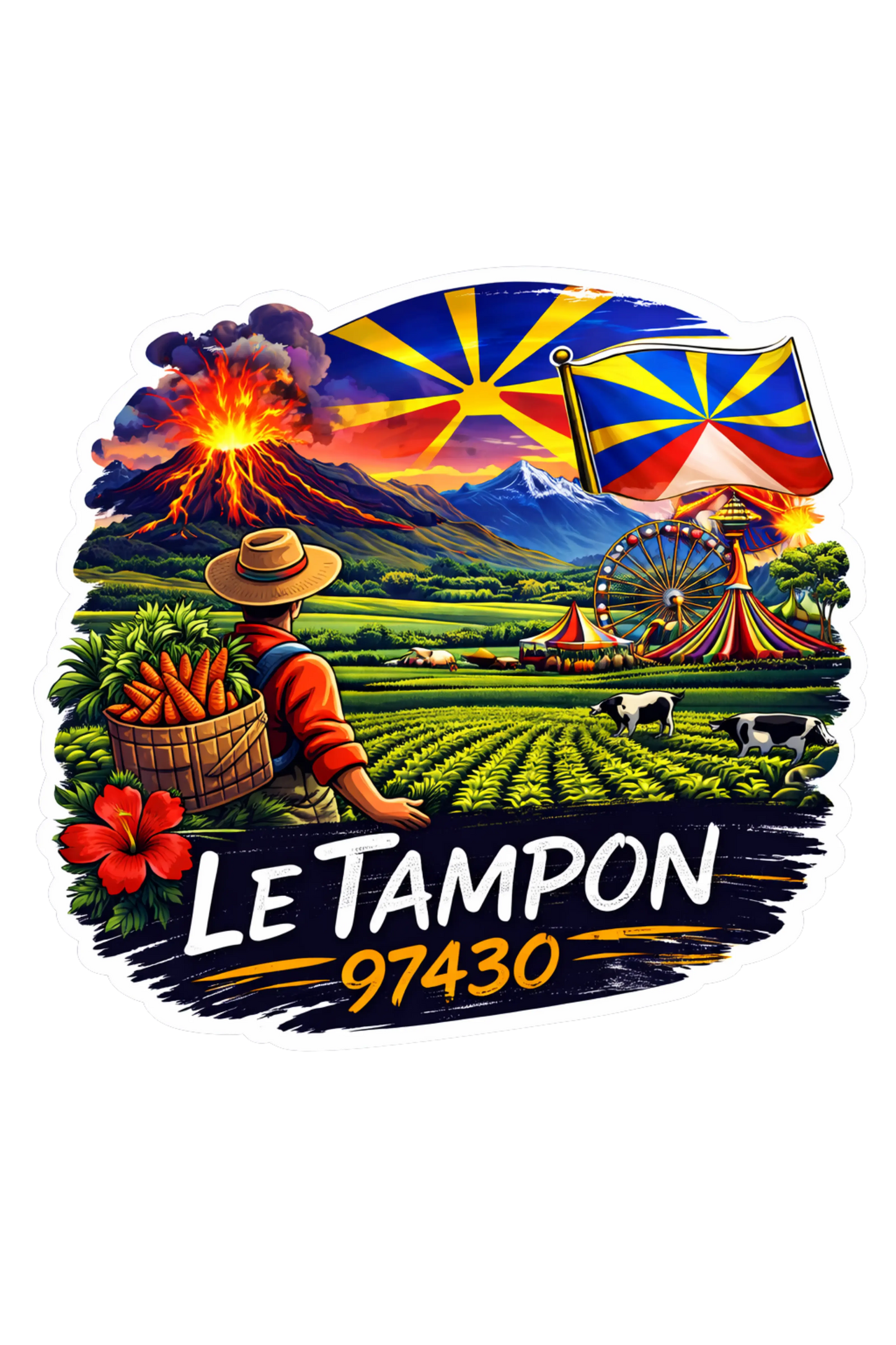 Sticker 974 MS Kréation