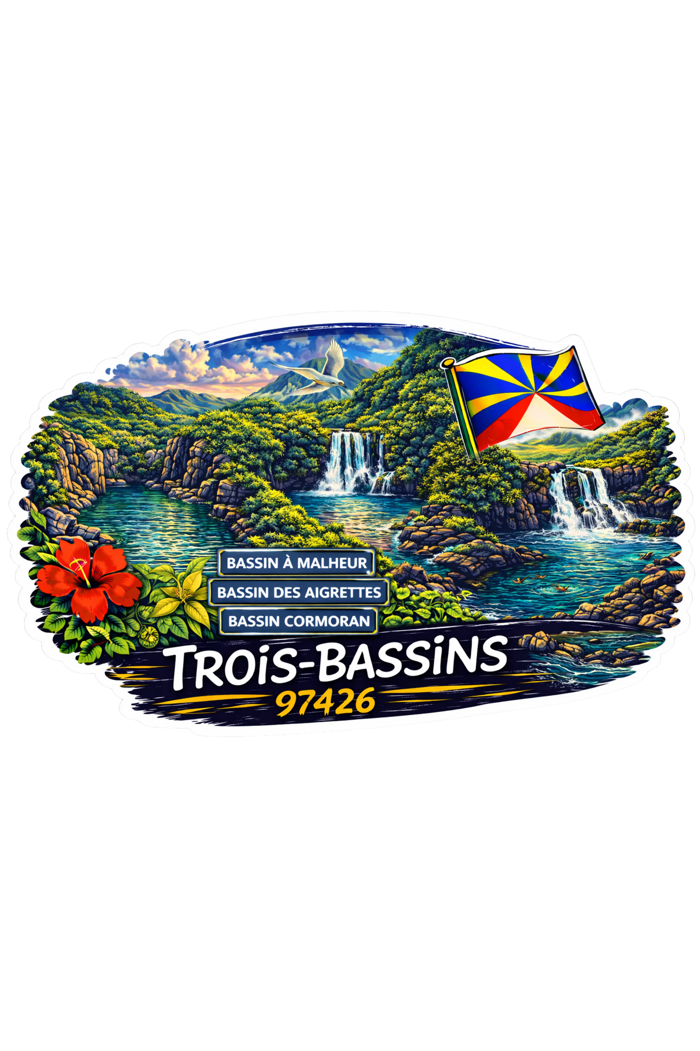 Sticker 974 MS Kréation